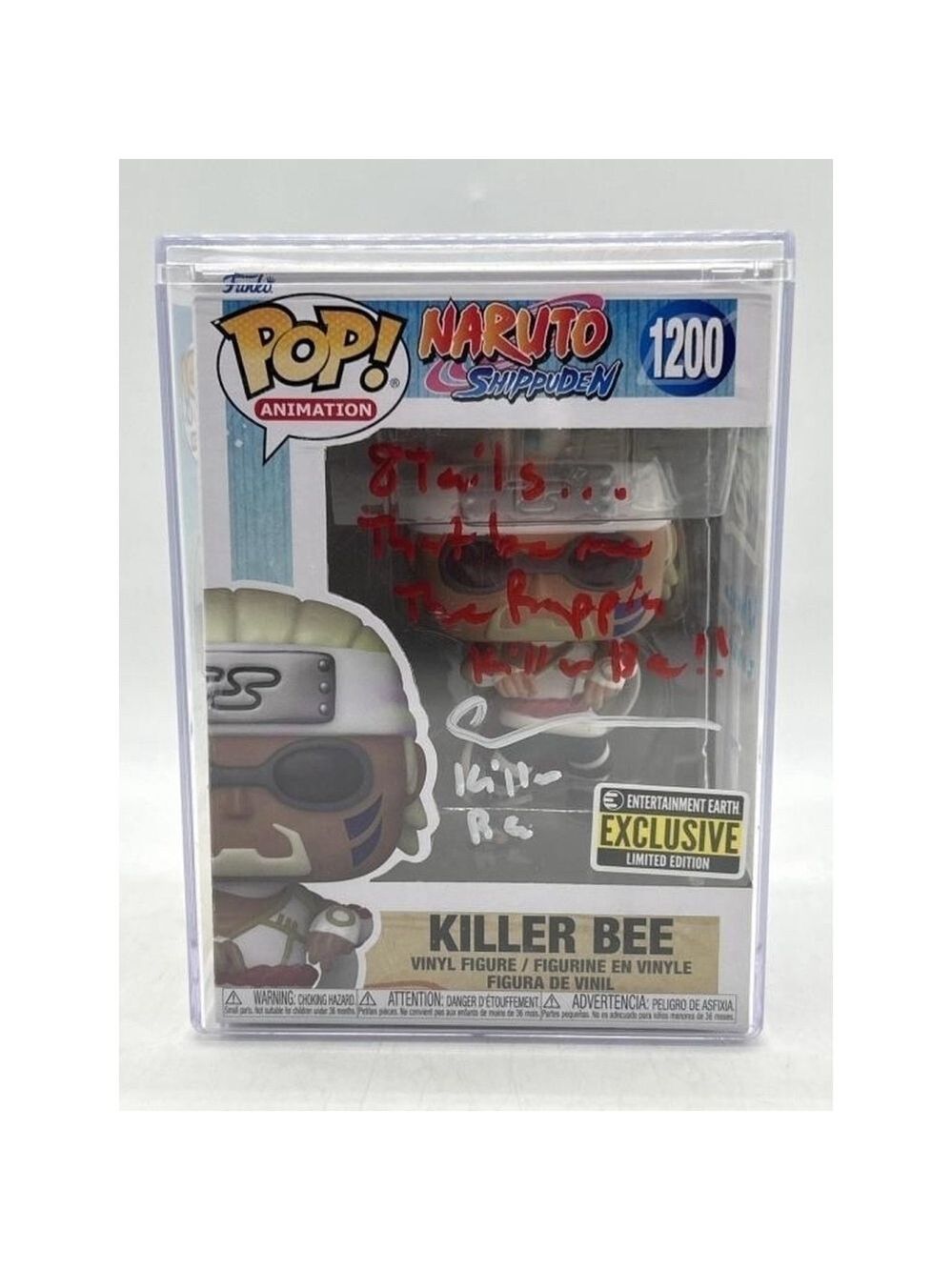 Funko Pop! Signed Naruto Shippuden Killer Bee